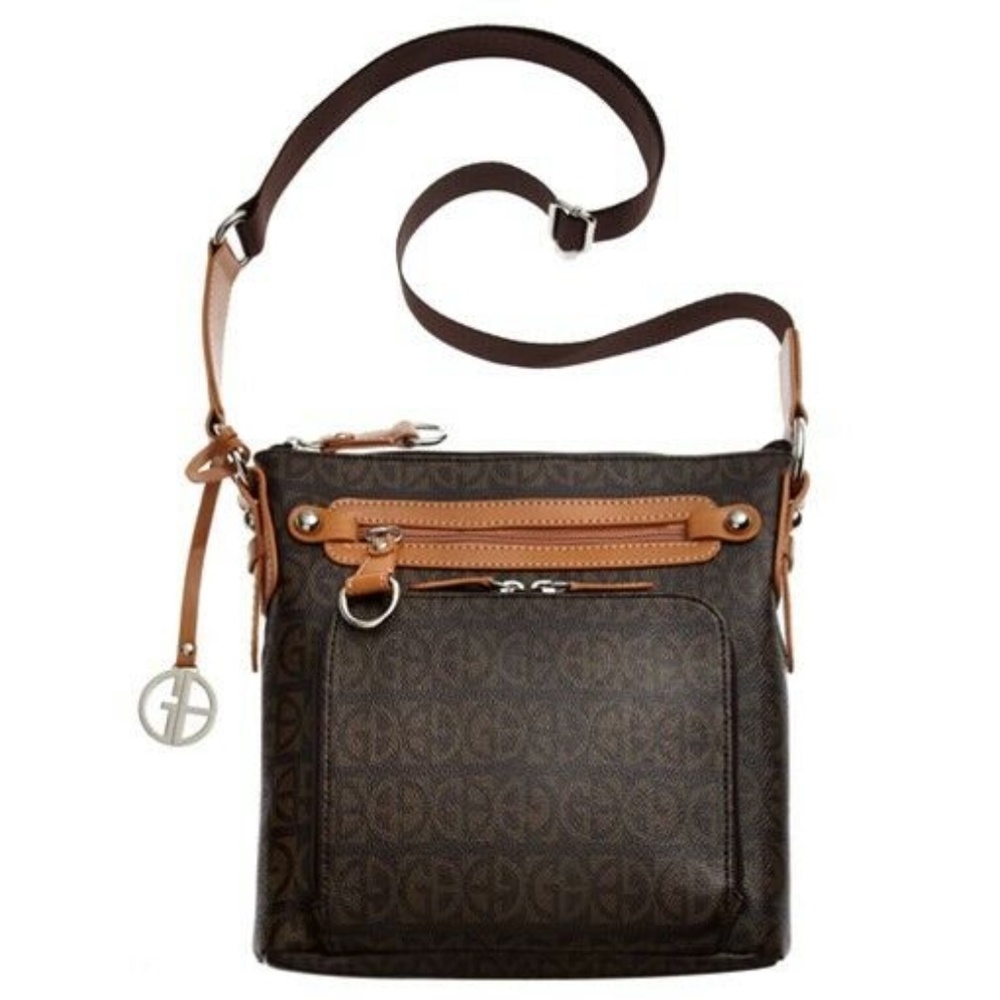 Giani Bernini Classic Crossbody Brown
